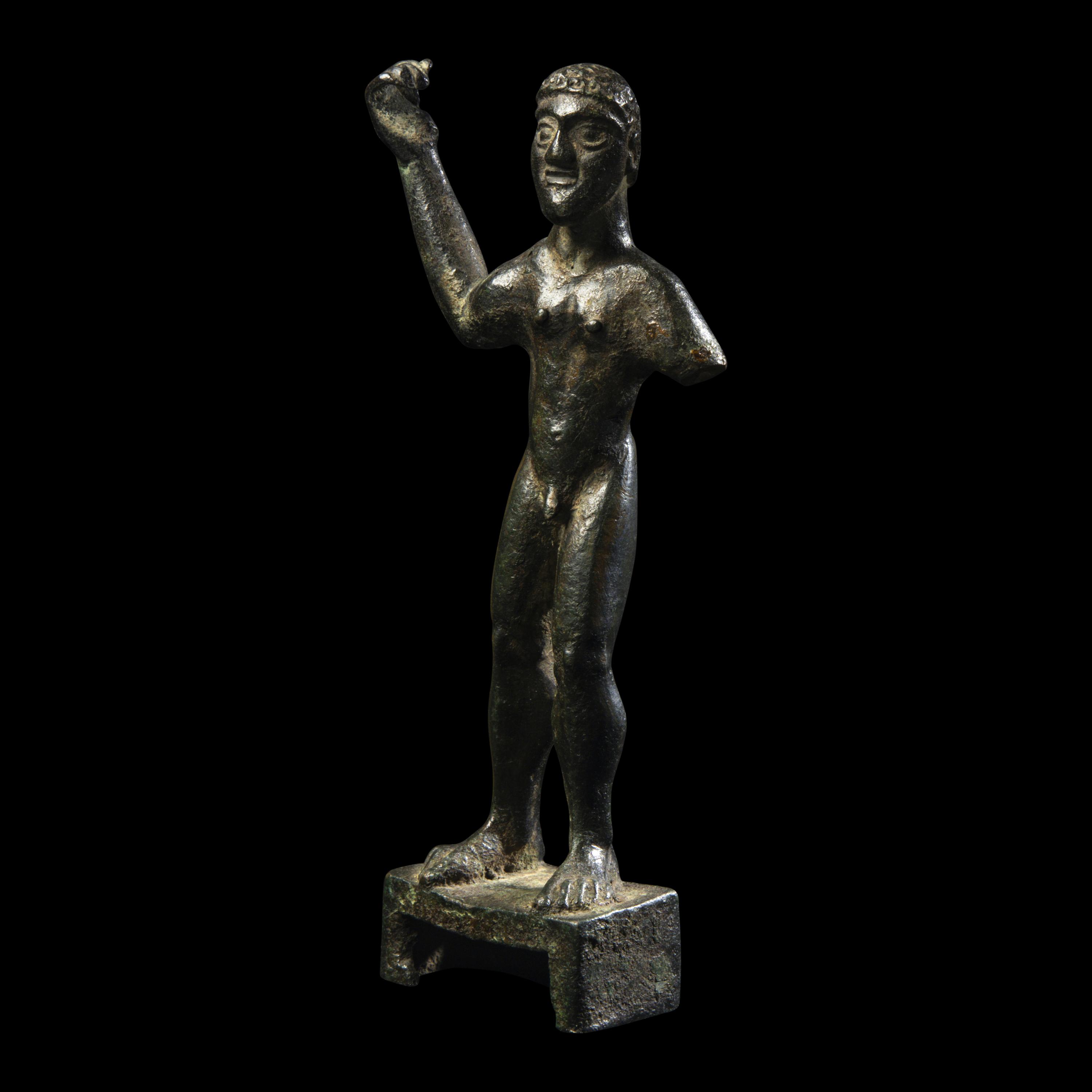 A Romano-Celtic Bronze Figure