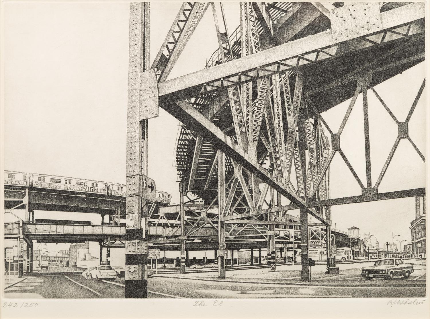 [CHICAGO ARCHITECTURE]. A group of 10 drypoint etchings by Otto J. Schnieder, Karl Warren, S. Chester Danforth and others, including: