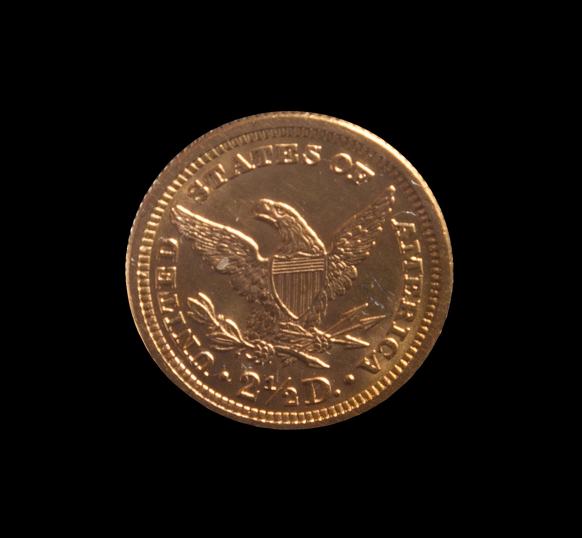 A United States 1879 Liberty Head $2.50 Gold Coin