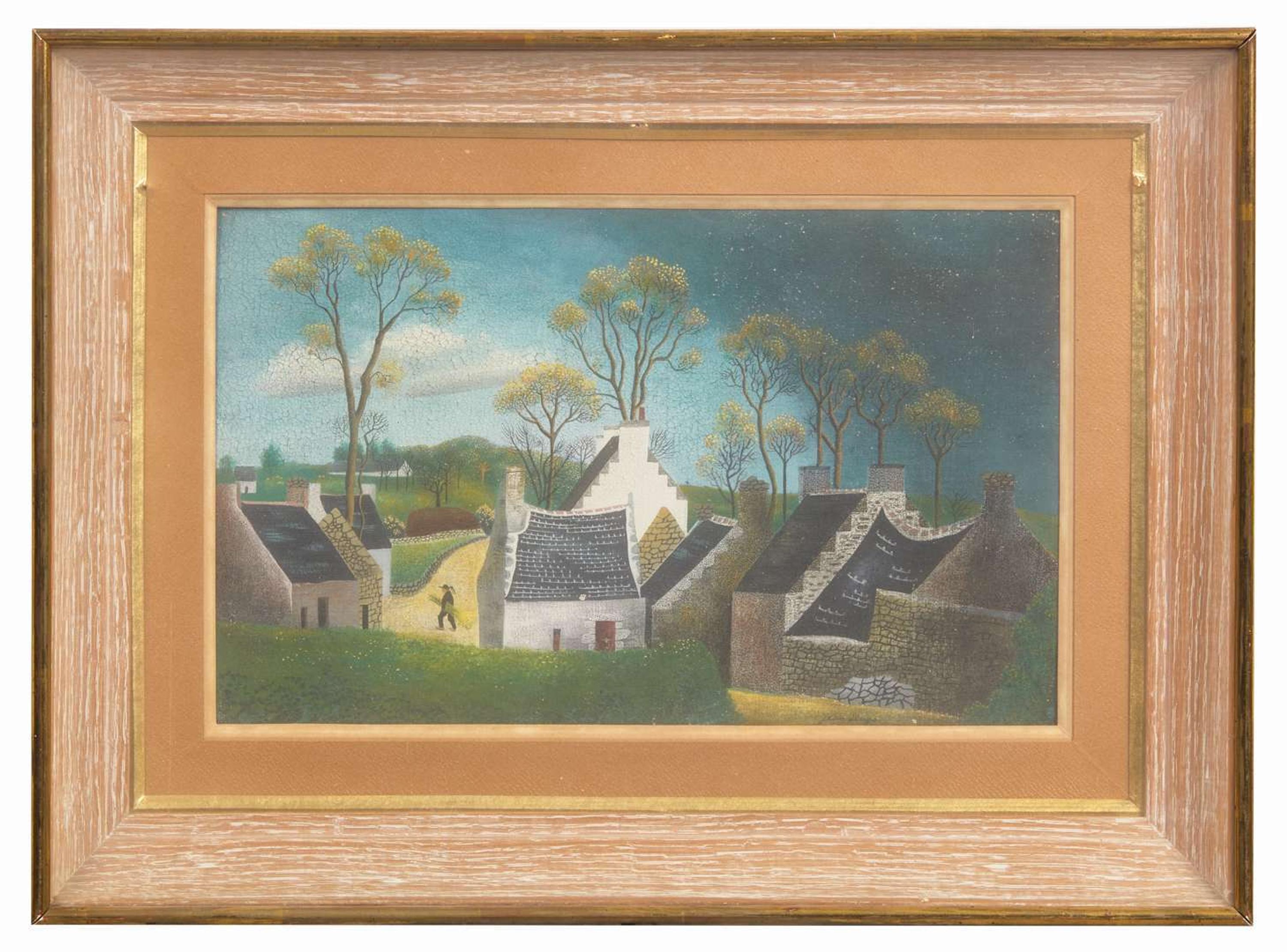 Jean Hugo (French, 1894–1984) - Scène de Village