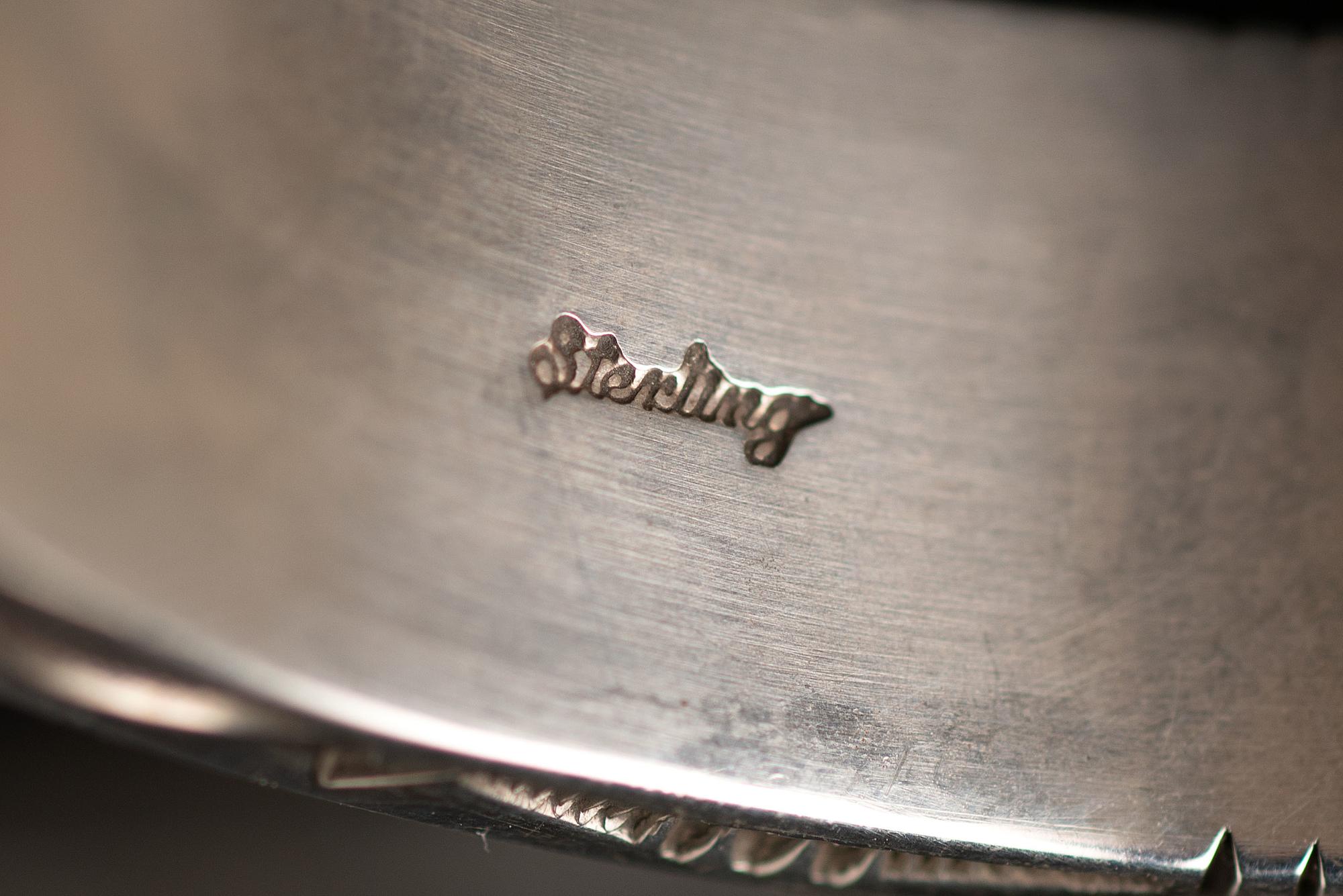 Heavy Sterling Silver Men's Cuff Bracelet