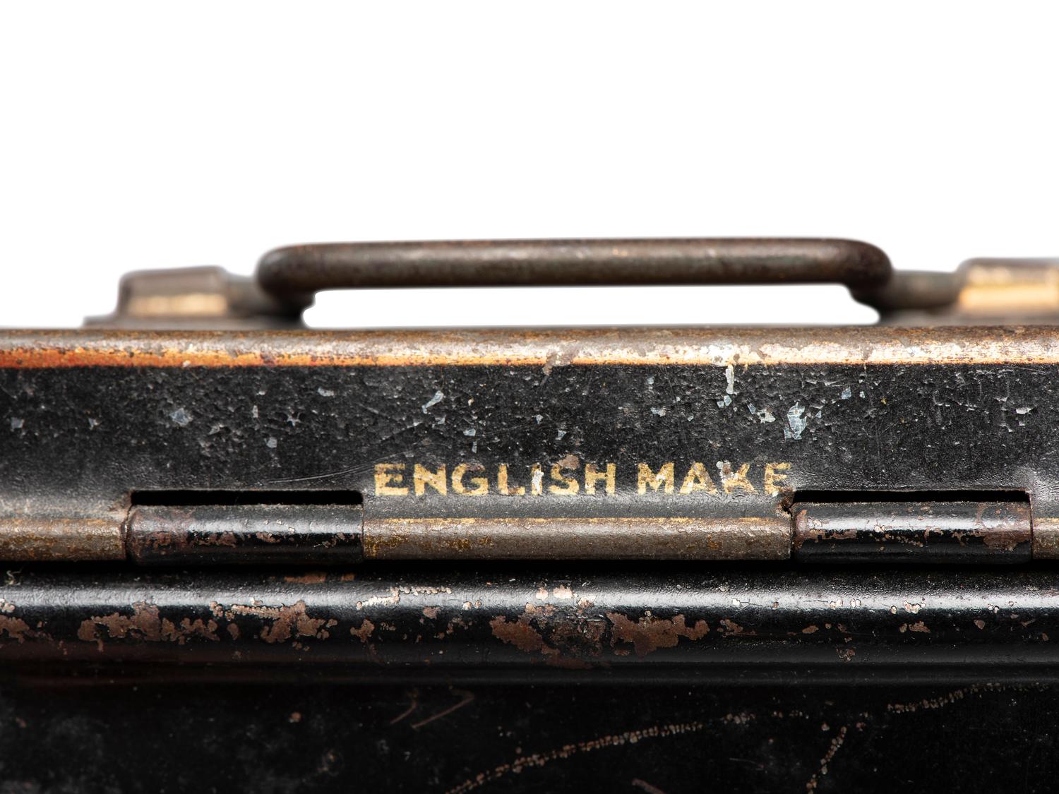A Collection and Paint Decorated and Lithographed Advertising Tins and Banks
