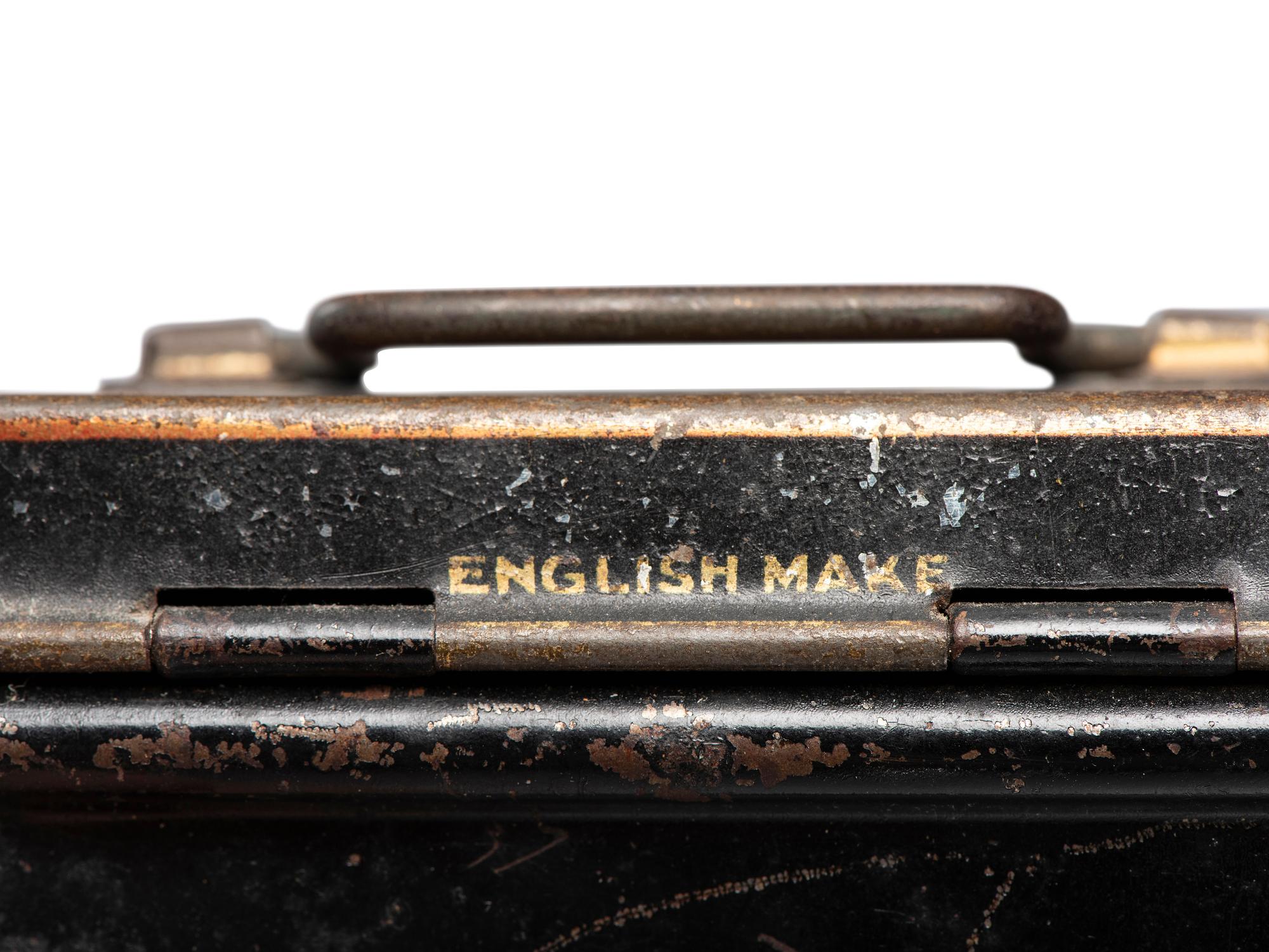 A Collection and Paint Decorated and Lithographed Advertising Tins and Banks