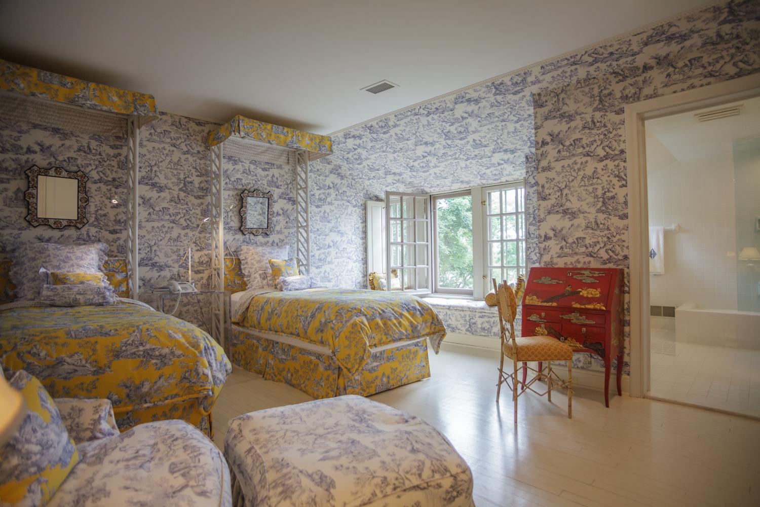 A Chinoiserie-Decorated Slant-Front Desk