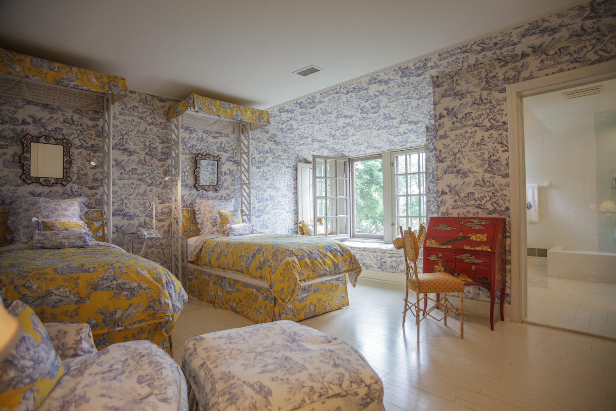A Chinoiserie-Decorated Slant-Front Desk