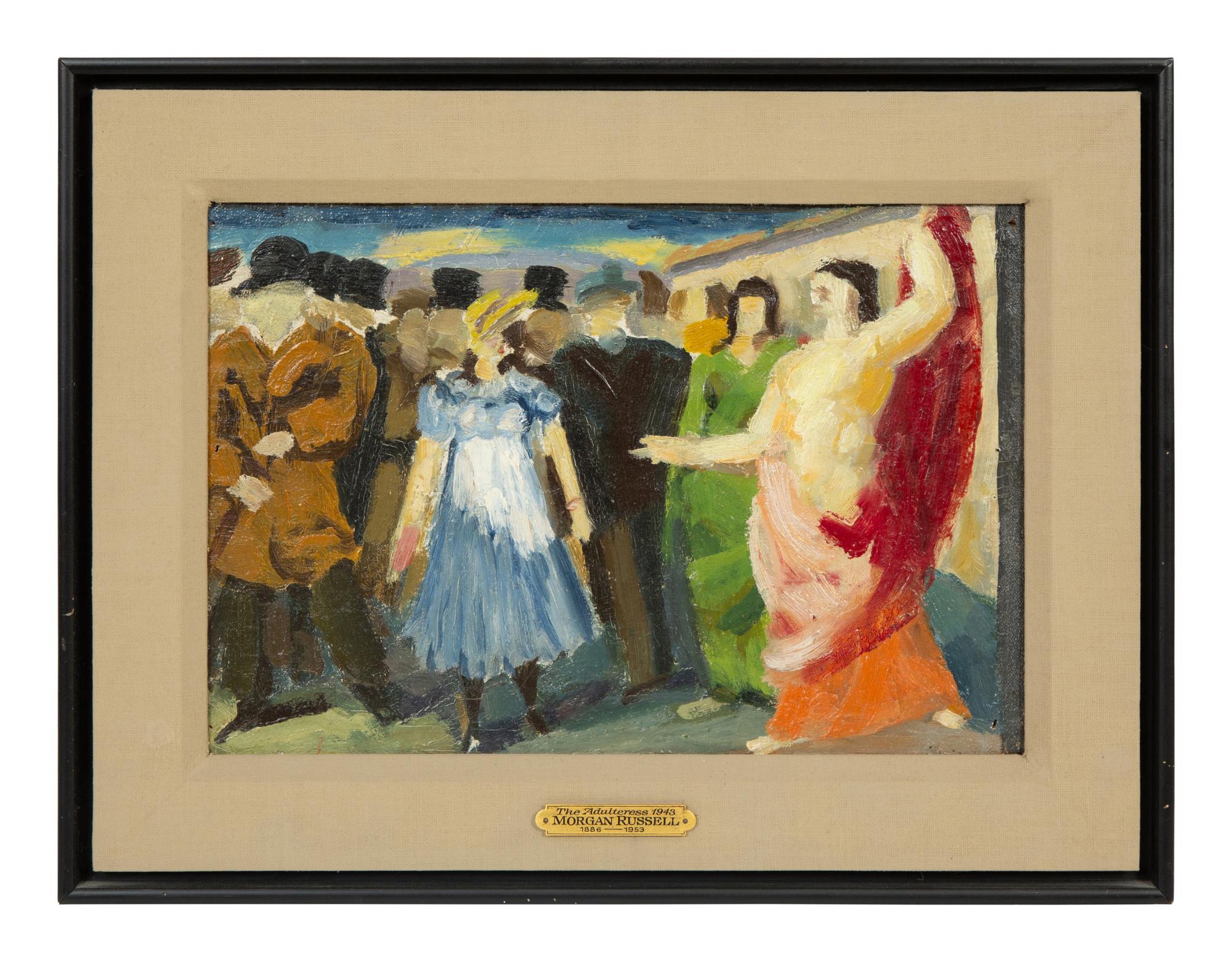 Sketch for 'La femme adultère,' 1943
