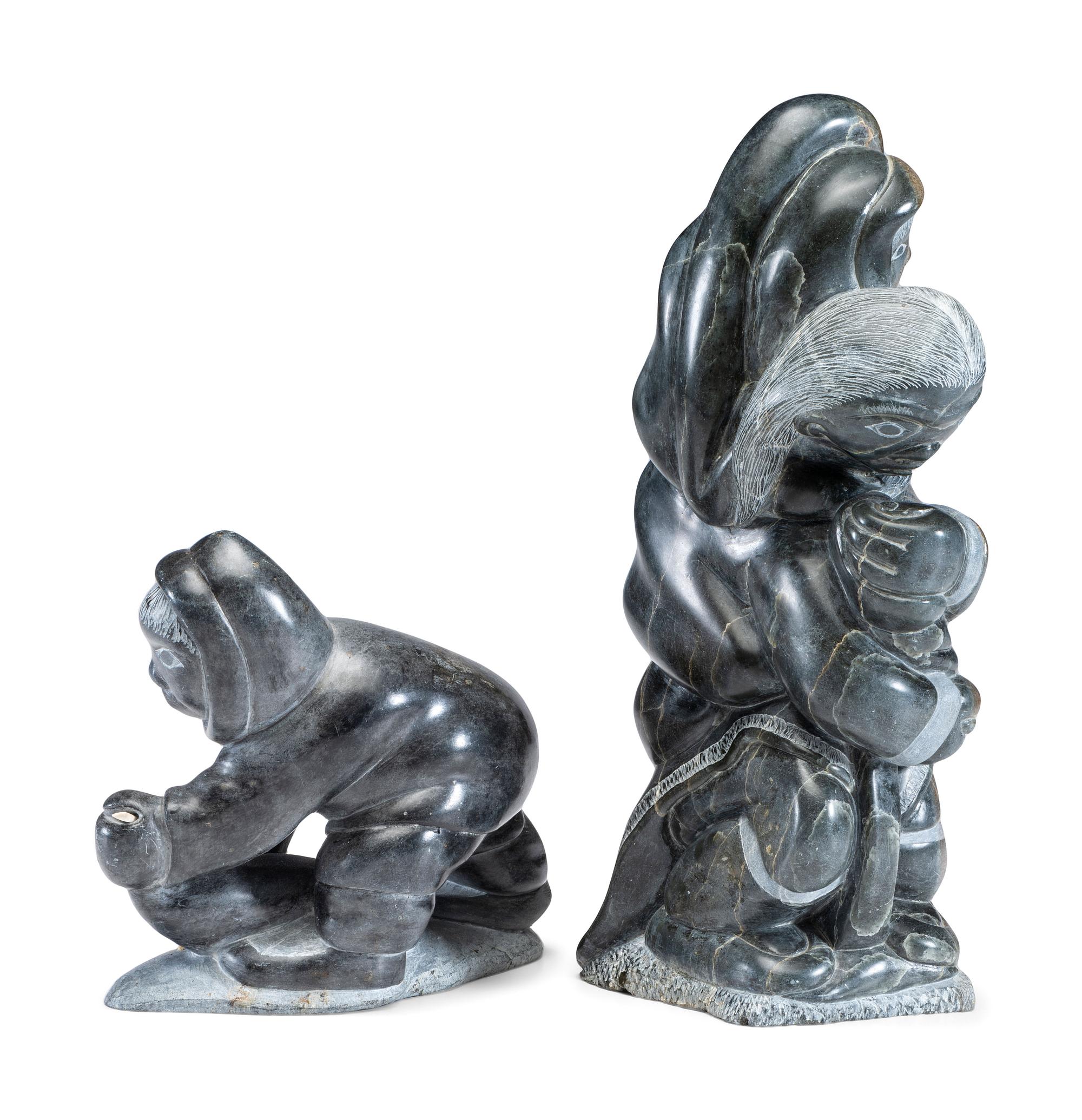Soapstone Figural Sculptures