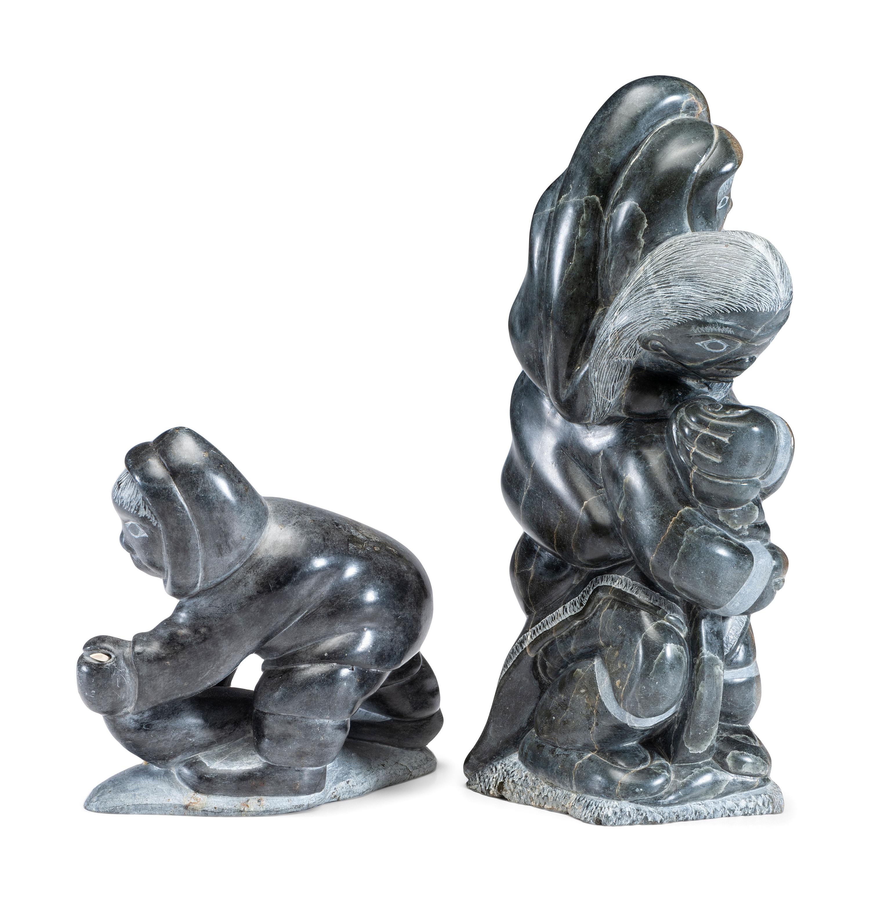 Soapstone Figural Sculptures