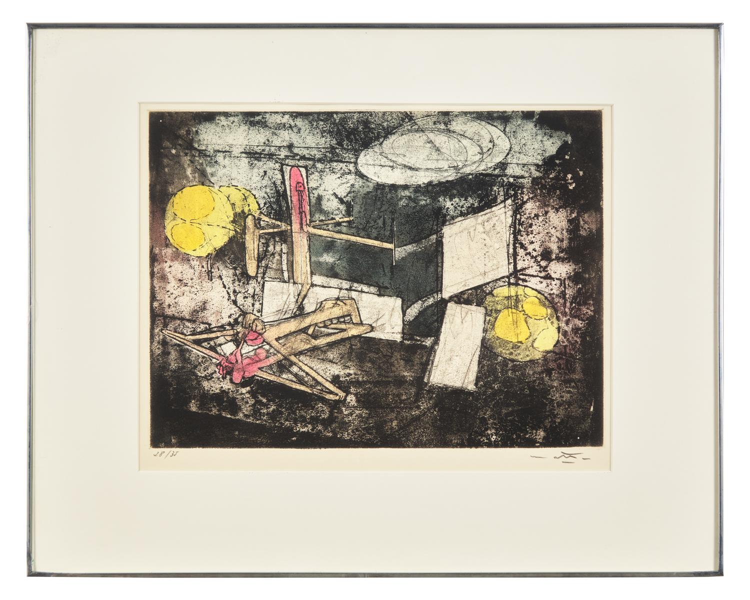 Passage et Sage du Couple (a group of six prints), 1964
