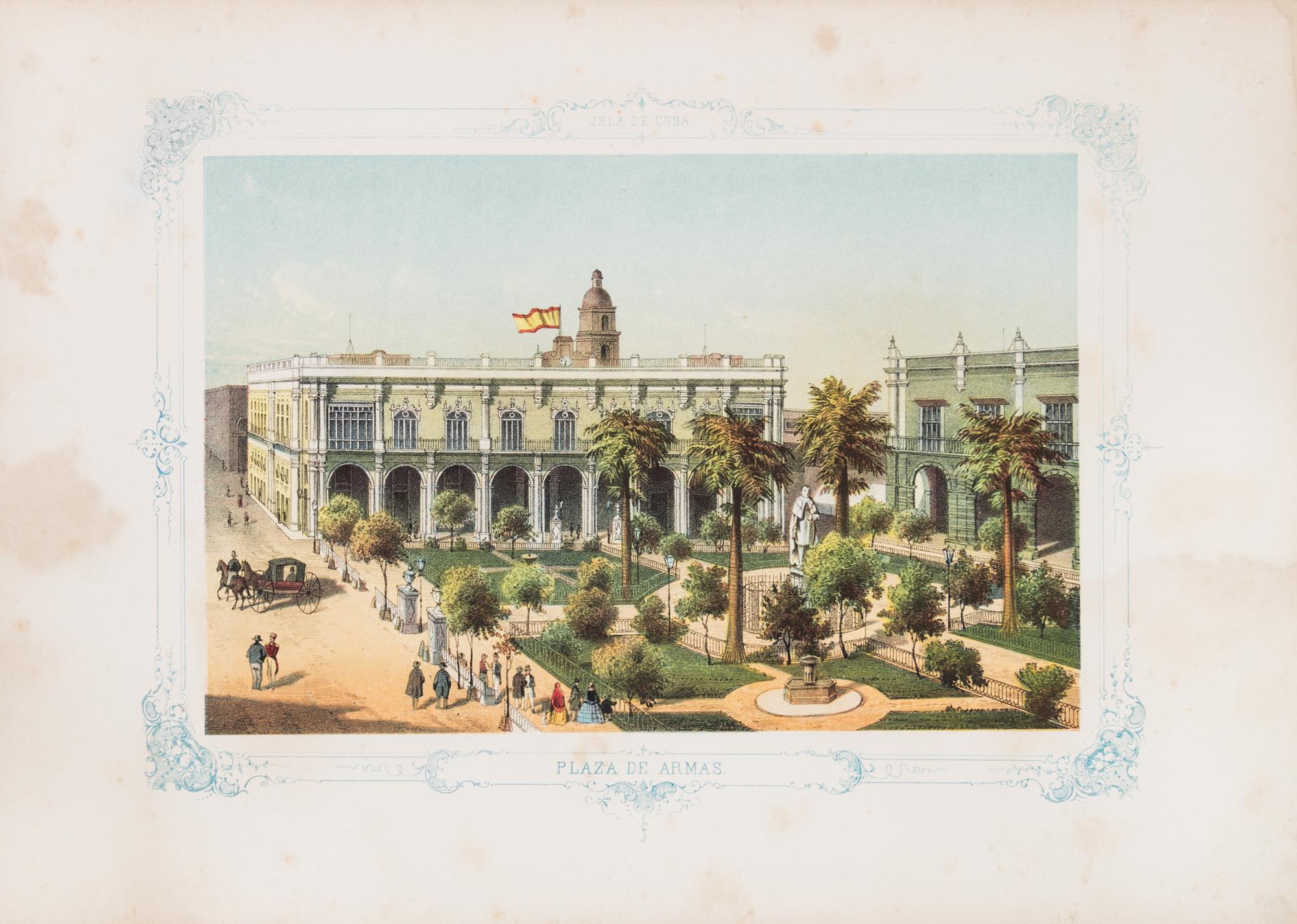 (CUBA) Album pintoresco de la isla de Cuba. Havana, c. 1850. Album pintoresco de la Isla de Cuba. [Havana, c. 1850]
