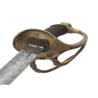 Horstmann Cavalry Officers Saber Presented to Major Eli Murray with Autographed CDV & General Crittenden CDV