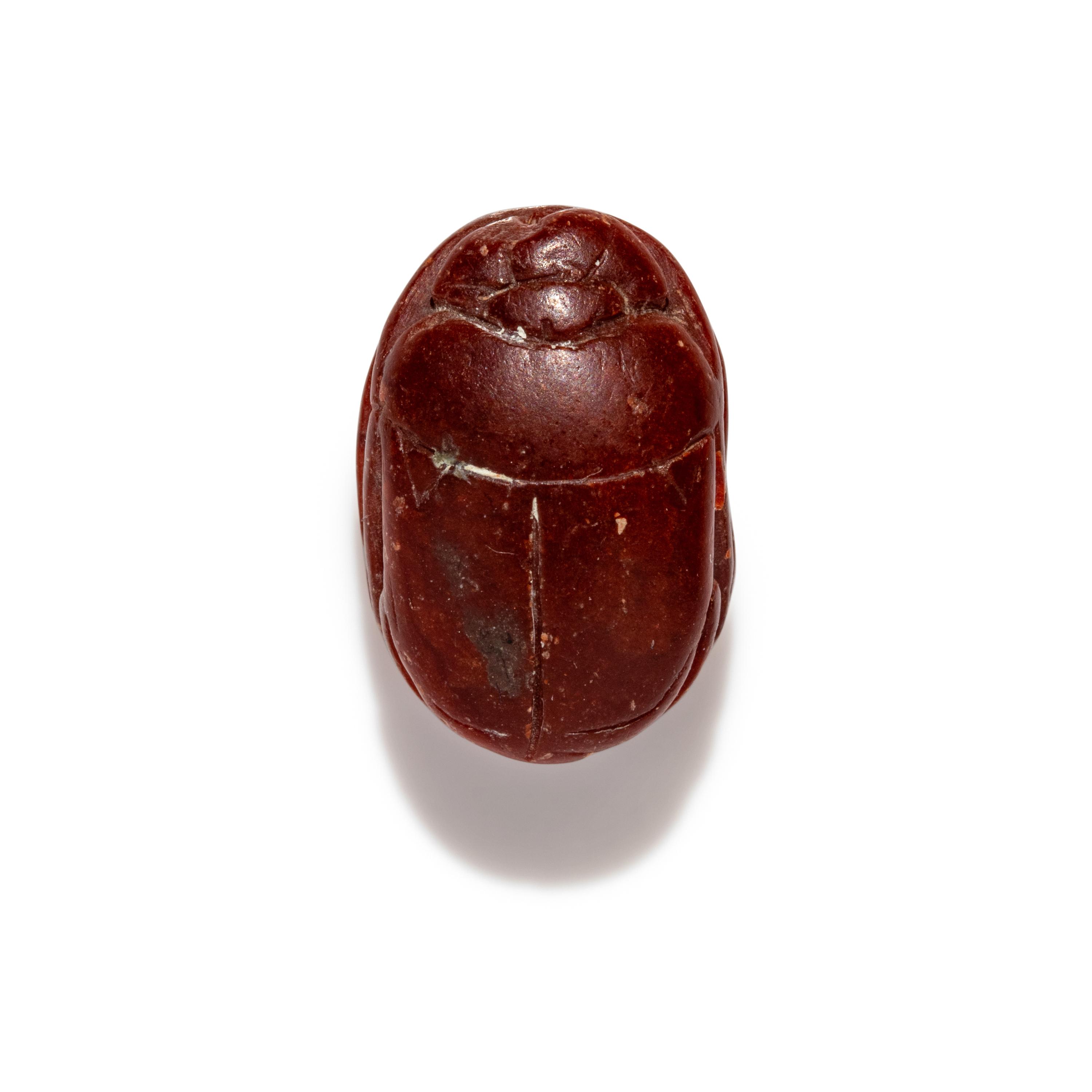 A Phoenician Carnelian Scarab with Cartouche