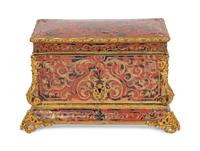 A Napoleon III Gilt Bronze Mounted Boulle Marquetry Jewelry Casket