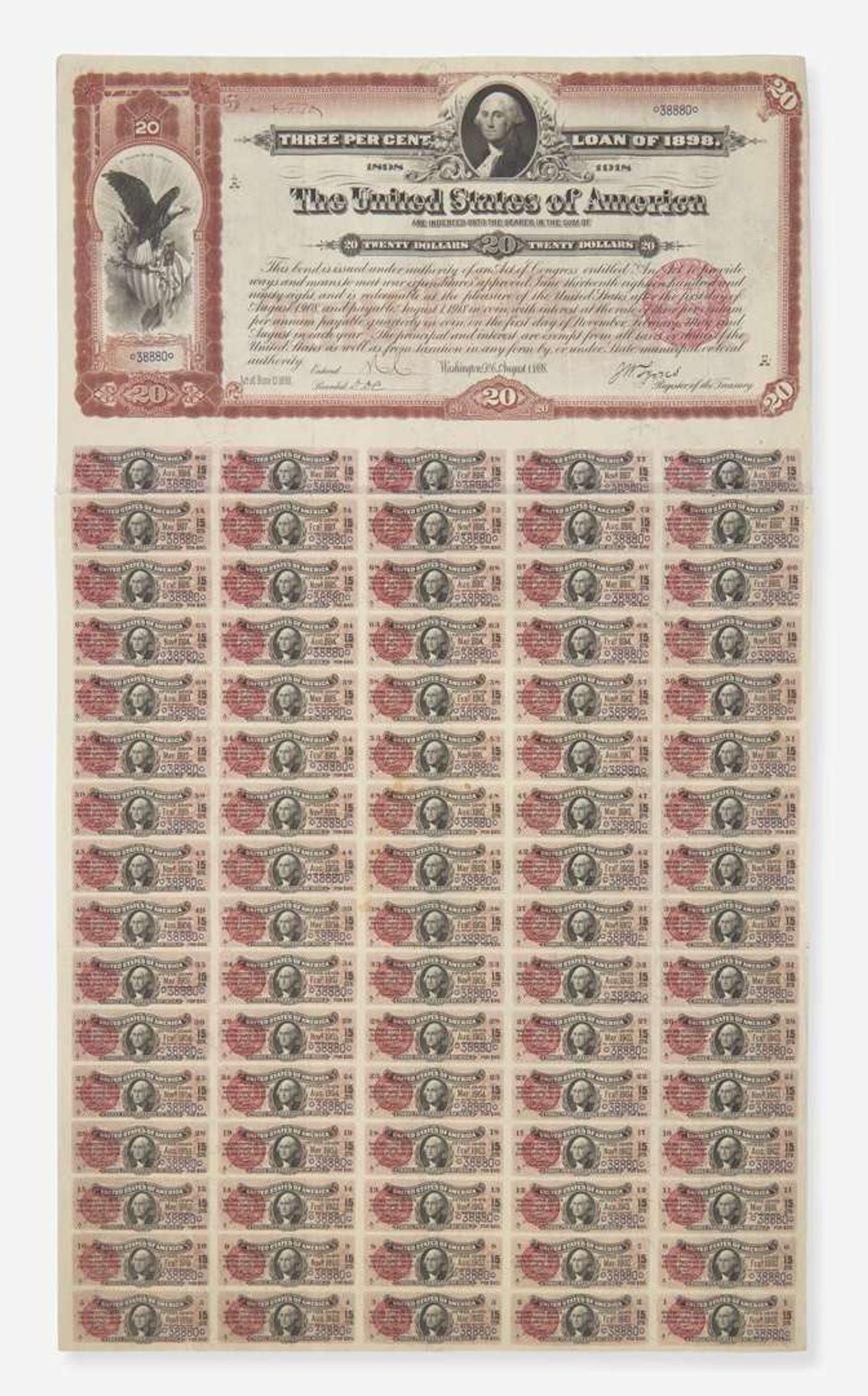 [Finance] Three Per Cent Loan of 1898