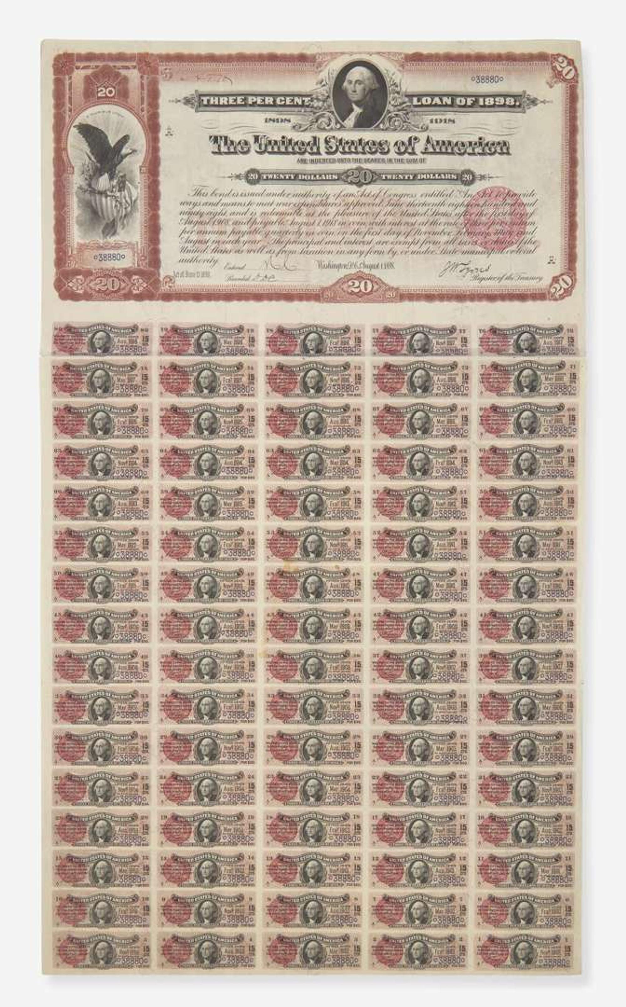 [Finance] Three Per Cent Loan of 1898