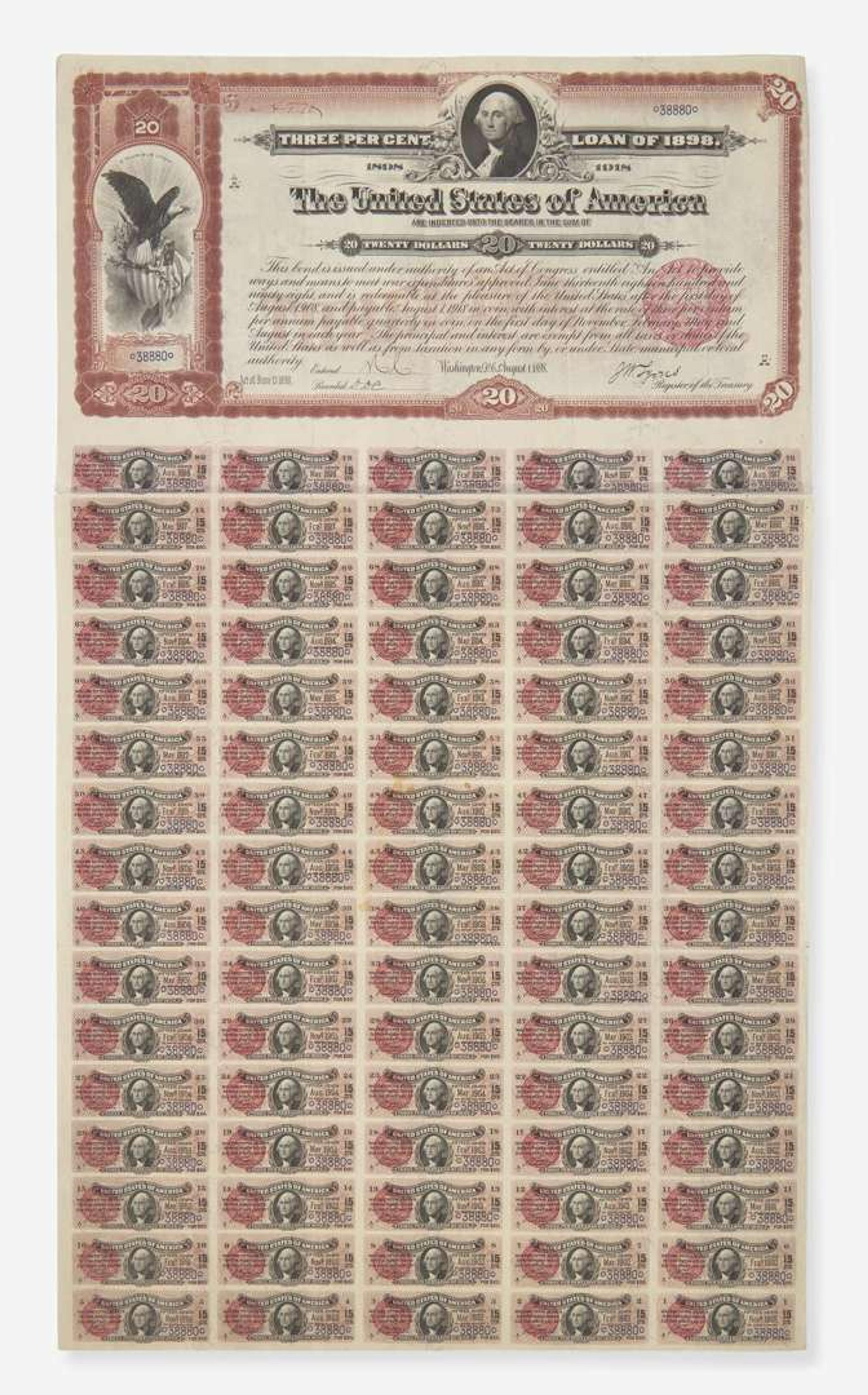 [Finance] Three Per Cent Loan of 1898