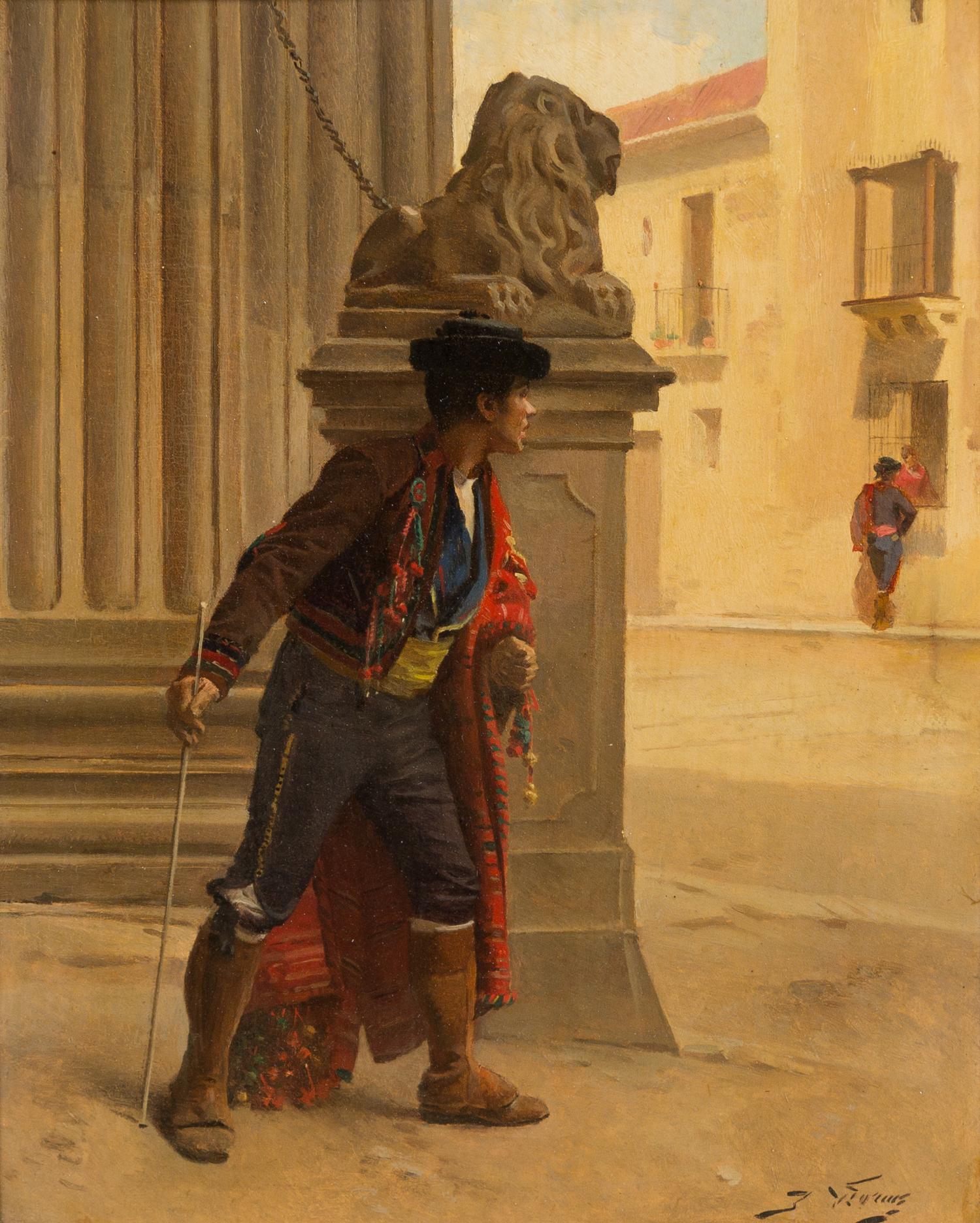 Jules Worms, (French, 1832-1914), The Matador