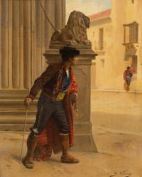 Jules Worms, (French, 1832-1914), The Matador