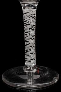 A Group of Twelve English Glass Wine Stems