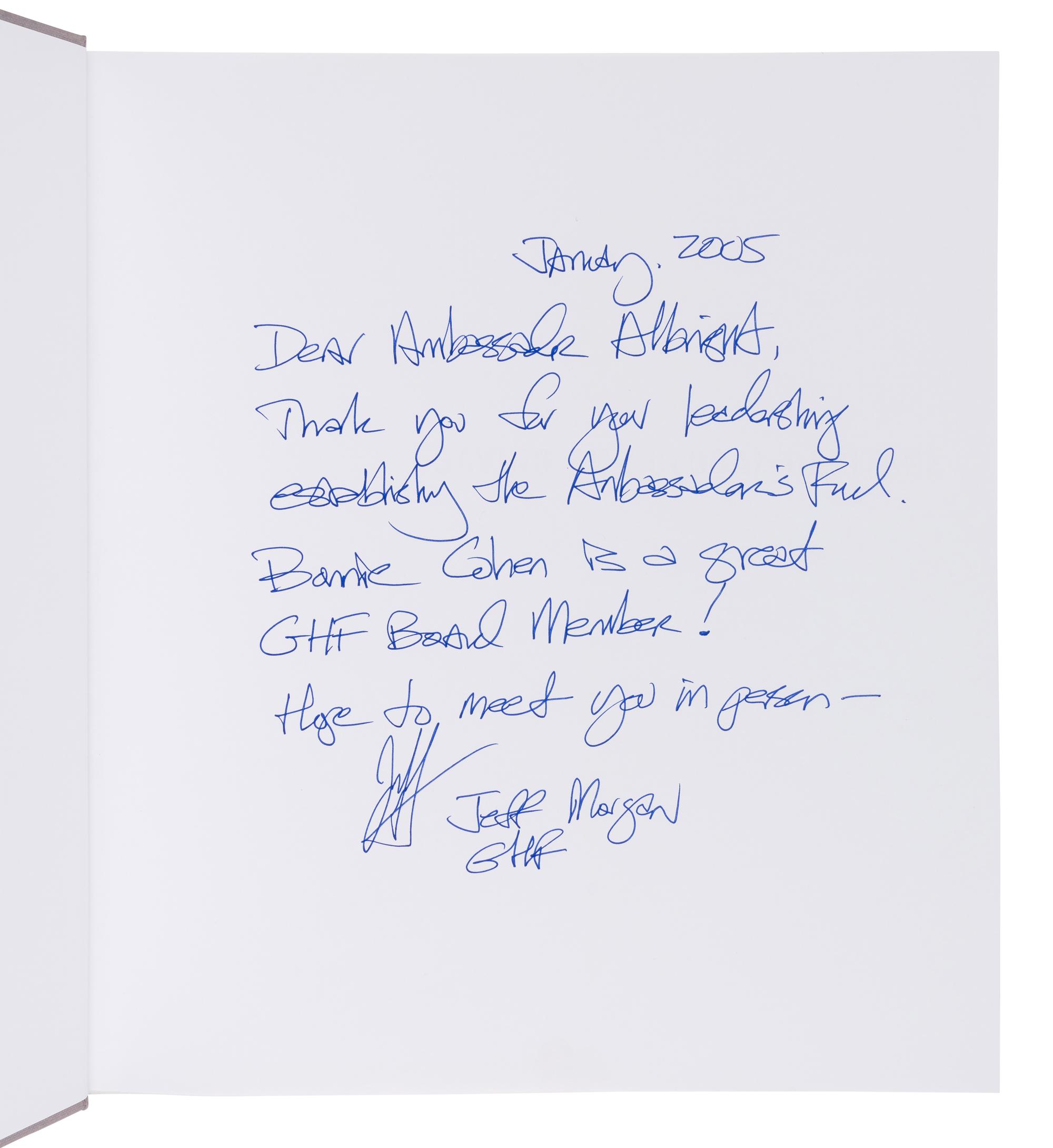 ILLUSTRATED BOOKS A group of 8 illustrated works related to activism, design, history, and travel, a few INSCRIBED TO SECRETARY ALBRIGHT: