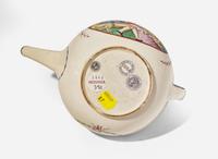 A Wedgwood Pearlware Parapet Teapot, UK, circa 1790-5