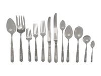 An American Silver Flatware Service