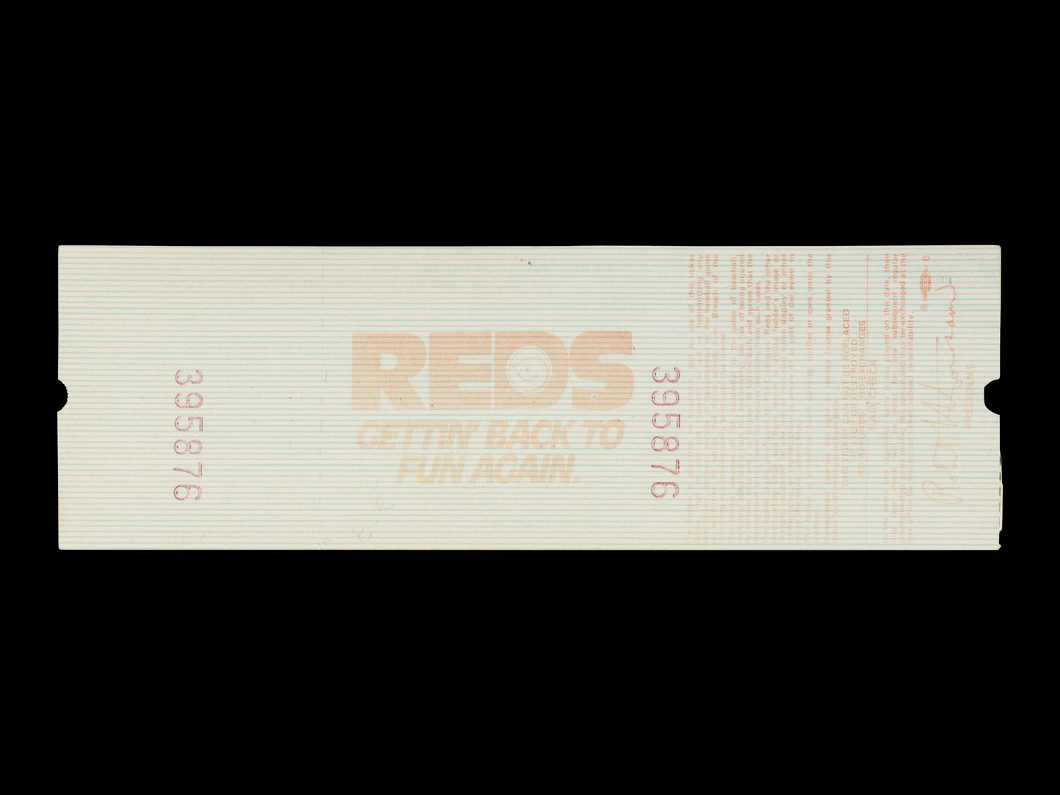 A Large Group of Pete Rose Items Including Multiple Autographs and Full Ticket from 4,192 Career Hit Game,