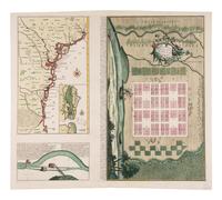[MAP]. SEUTTER, Matthäus (1678-1757). Plan von Neu Ebenezer . Augsburg, 1747.
