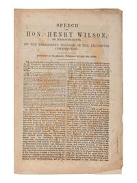 [AUTOGRAPHS]. Signatures of 19th-century American military and political figures.