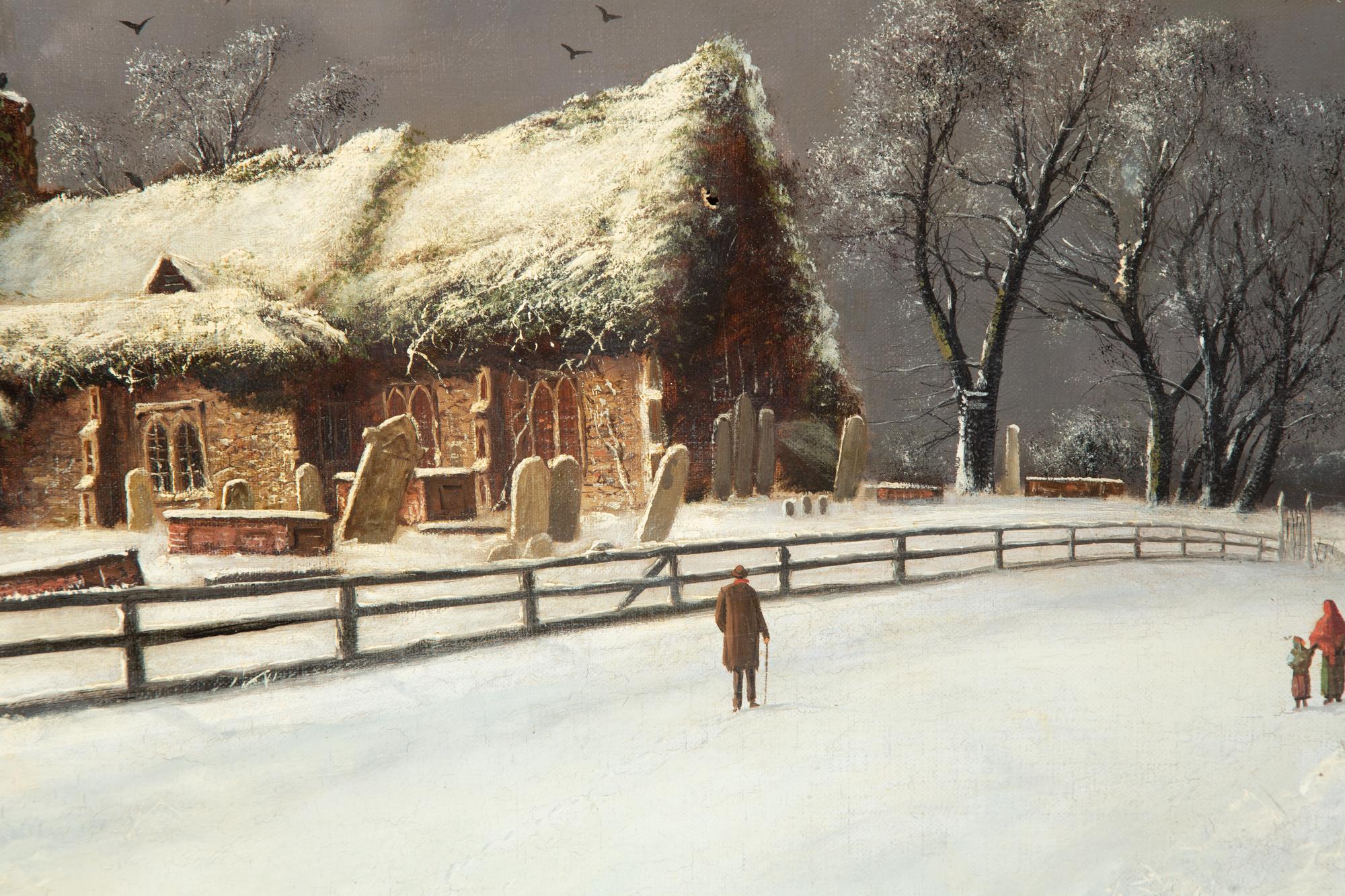 Winter Landscape with Church