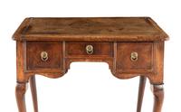 An English Walnut Dressing Table