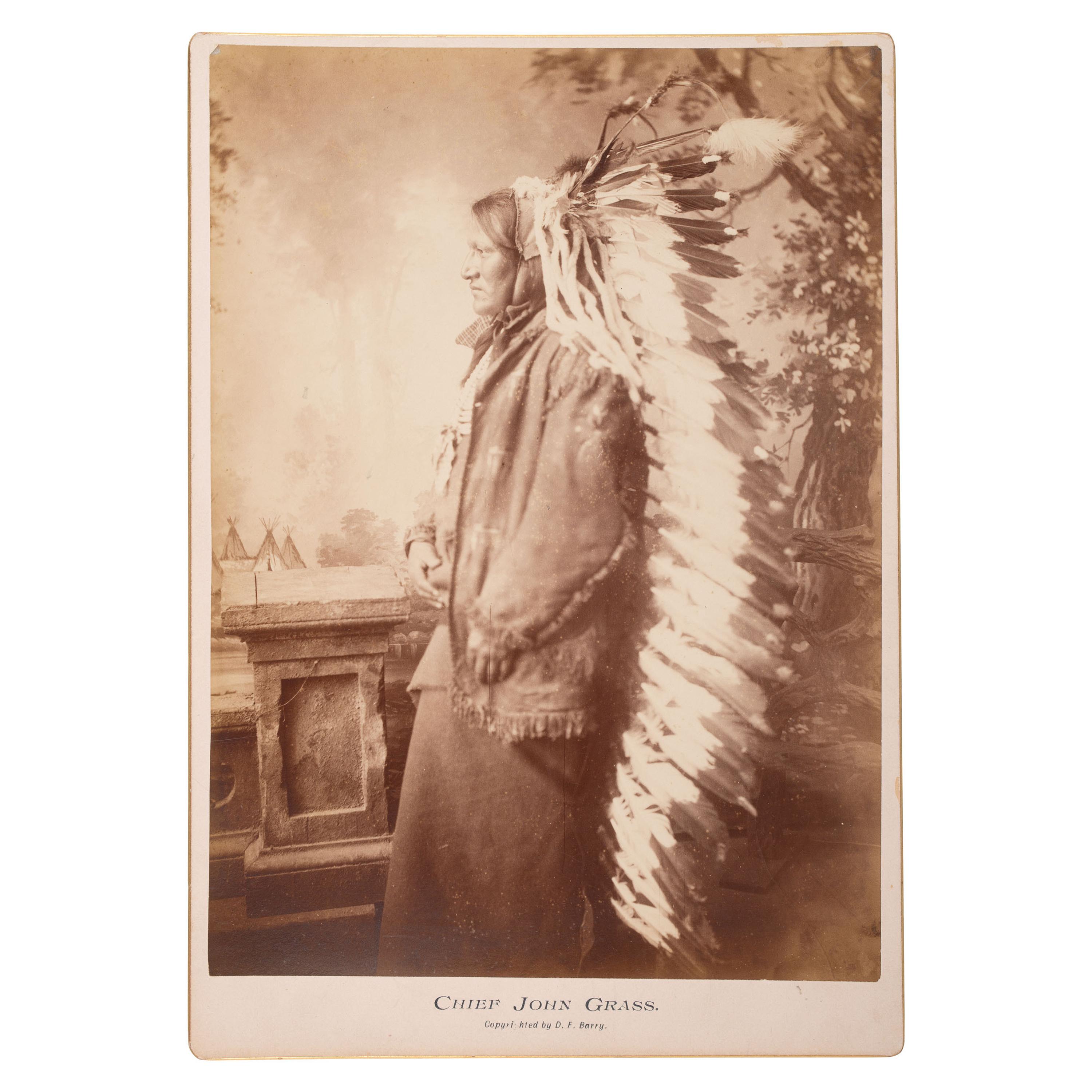 David F. Barry (American, 1854-1934) — Chief John Grass, Lakota