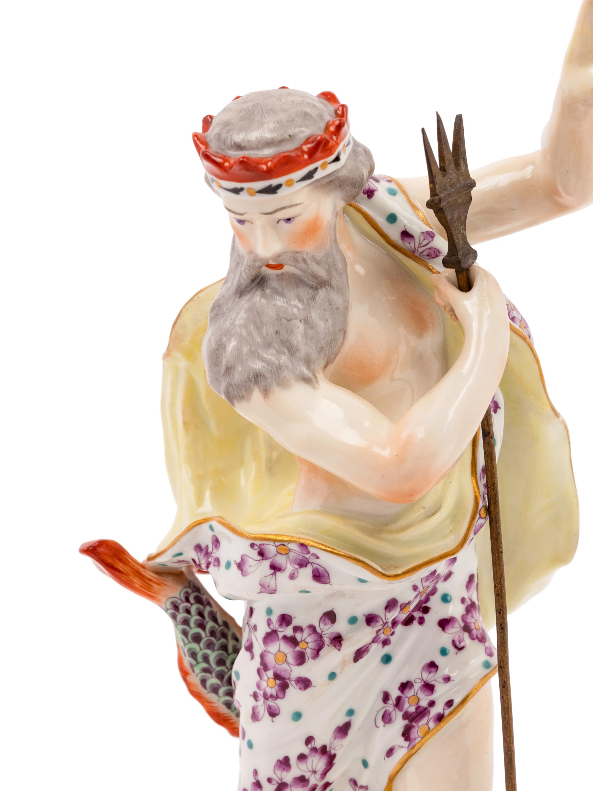 A Chelsea Porcelain Figural Group