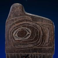 Haida Carved Baleen Comb