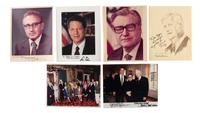 [POLITICS]. Collection of presidential and political autographs and ephemera associated with West Virginia Senator Robert C. Byrd (1917-2010) and his long-time associate James B. Huggins (1950- ).