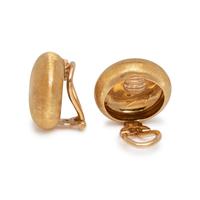 BUCCELLATI, YELLOW GOLD EARCLIPS