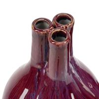 A Pair of Chinese Sang de Boeuf Vases