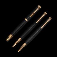 A Montblanc Limited Edition Virginia Woolf Fountain Pen, Rollerball Pen and Mechanical Pencil Set