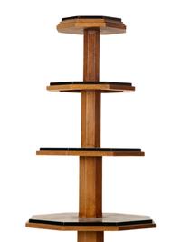 A George III Style Mahogany Whatnot