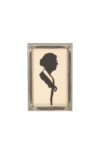 An Assemblage of Framed Paper Silhouettes Featuring 3 Beatrix Sherman Works