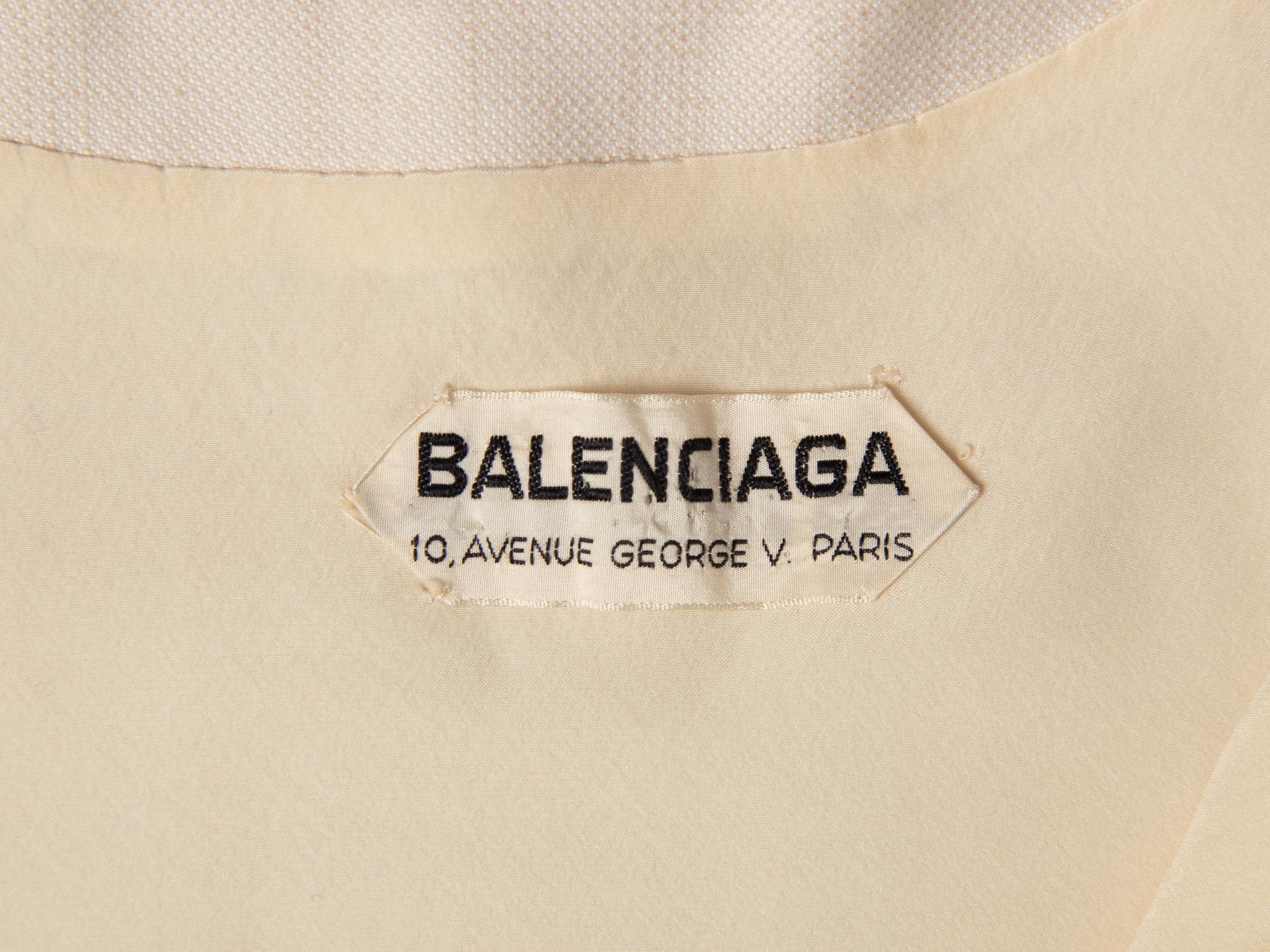 Balenciaga, Wool Shift Dress, Spring 1967