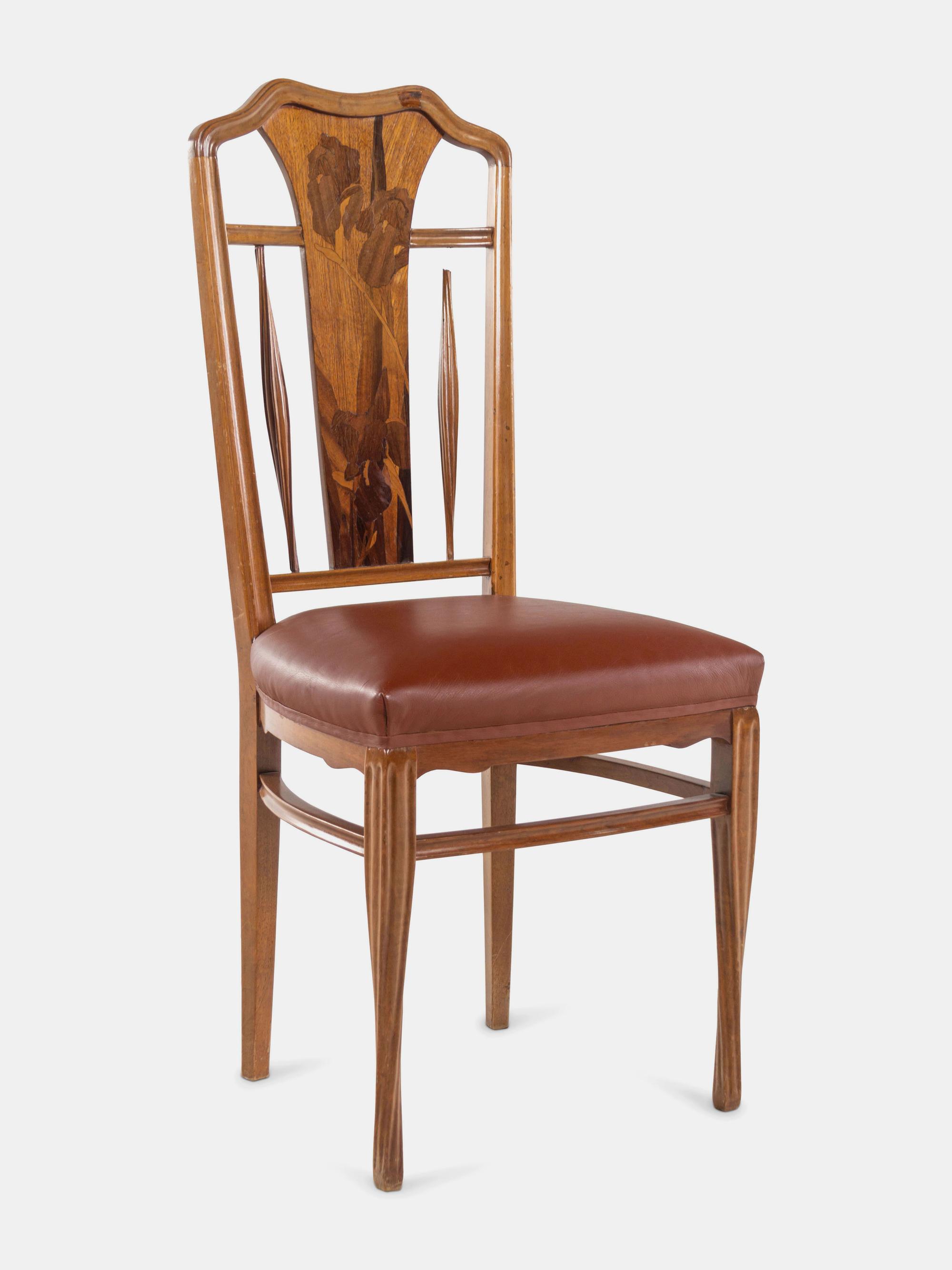 Marquetry Side Chair