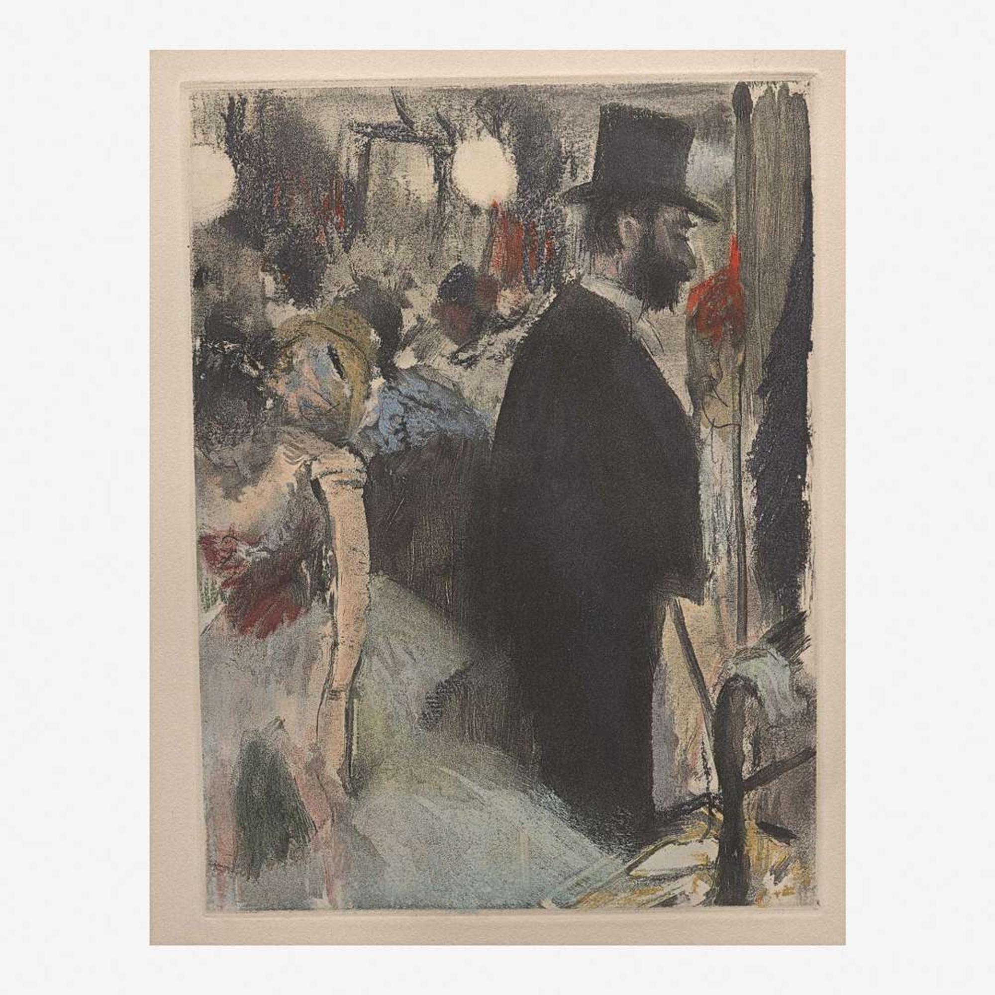 Edgar Degas (French, 1834–1917) Ludovic Halévy in the Dressing Room