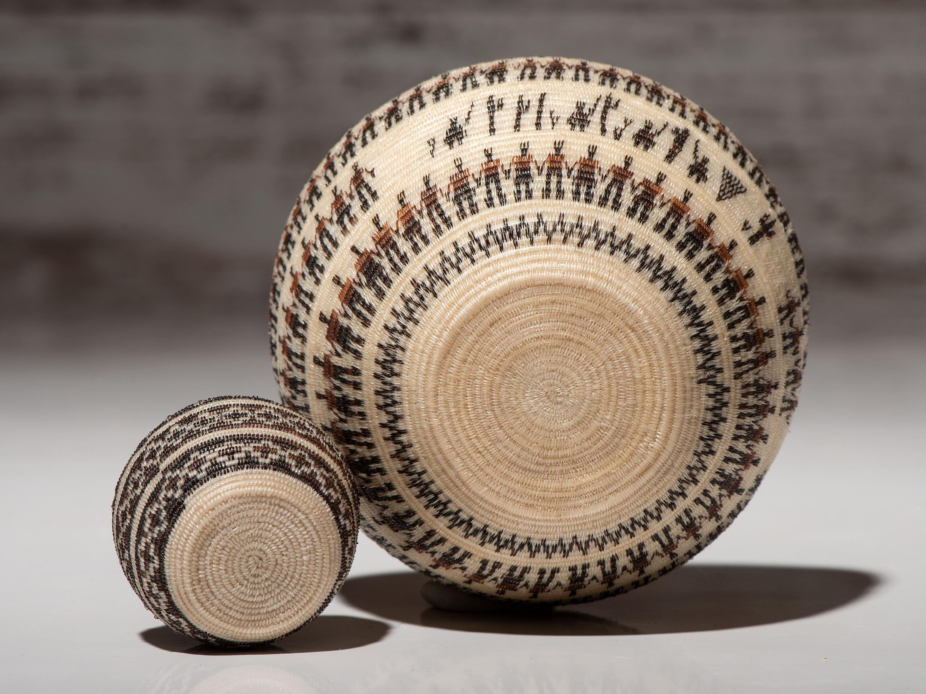 Akimel O'odham Horsehair Friendship Baskets