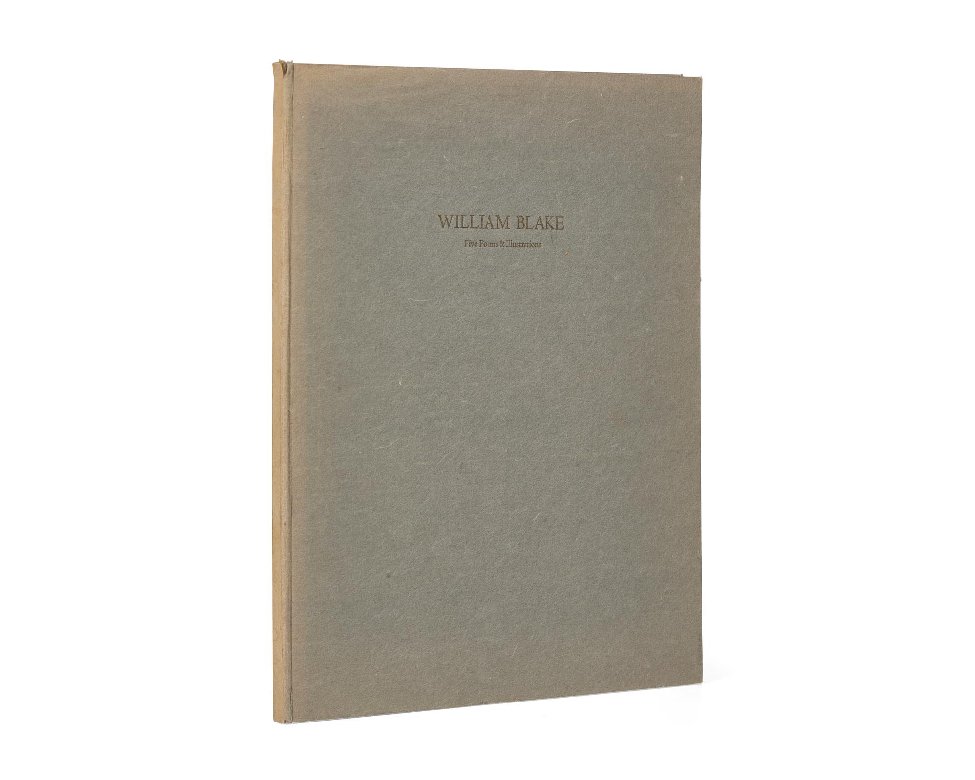 [Moser, Barry] [Blake, William] Miller, Jane. Five Poems & Illustrations