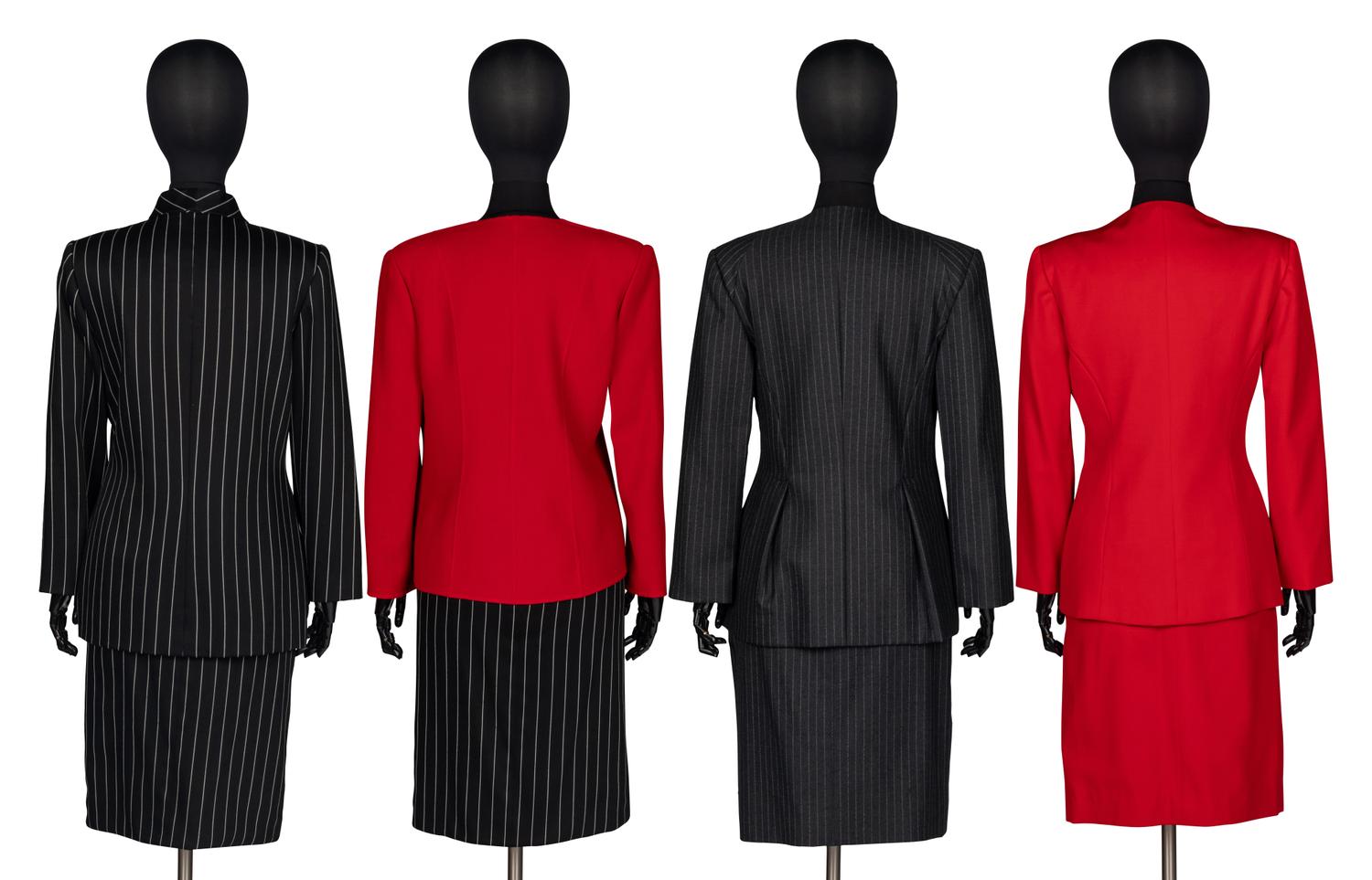 A Group of Geoffrey Beene Skirt Suits and Separates