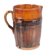 Six Redware Vessels
