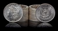 A Group of Twenty United States 1881-O Morgan Silver Dollar Coins