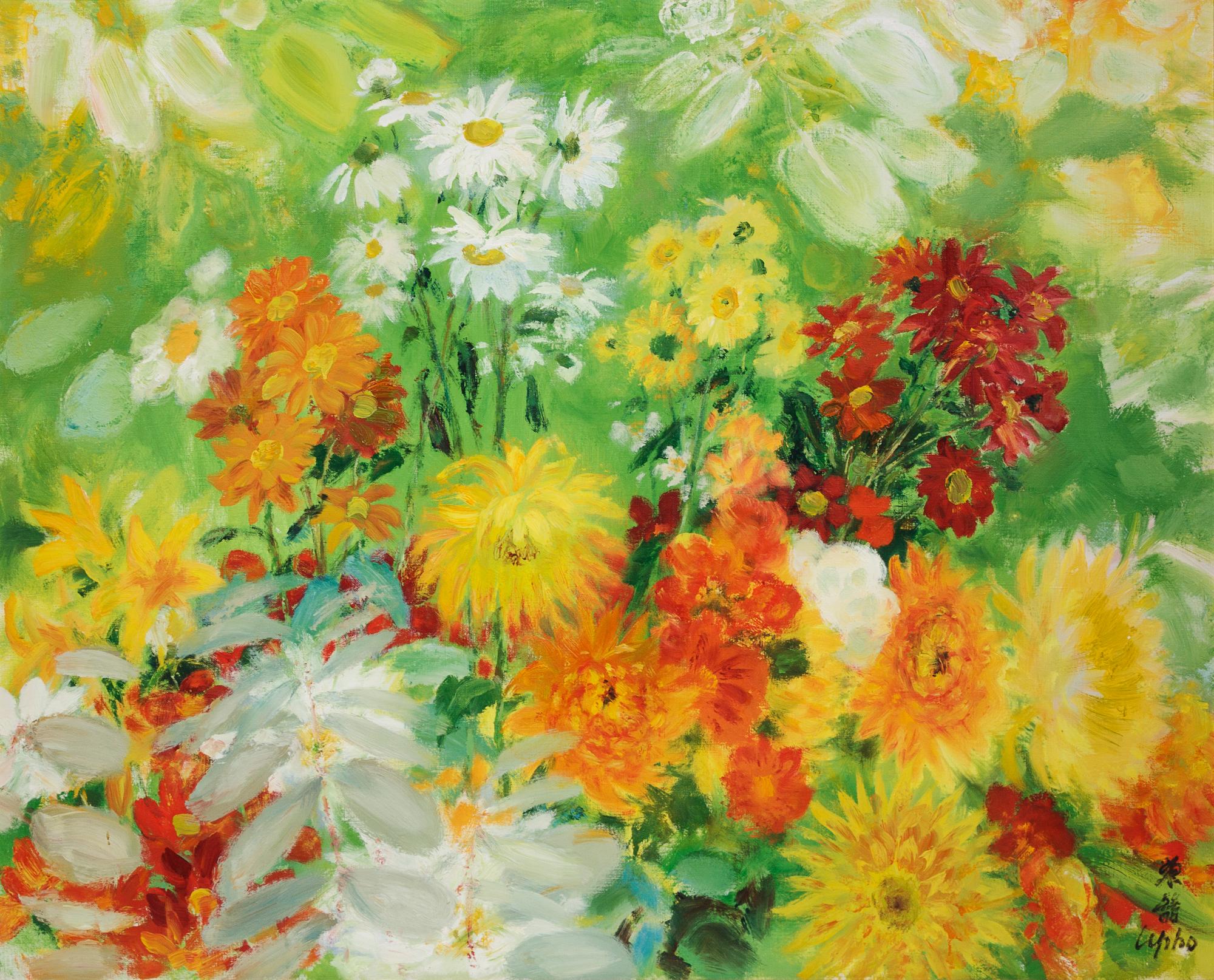 Les dahlias