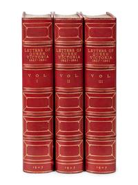 [VICTORIA, QUEEN OF ENGLAND (1819-1901)] -- BENSON, Arthur Christopher (1862-1925), and Viscount Reginald Brett ESHER (1852-1930), editors. The Letters of Queen Victoria A Selection from her Majesty's Correspondence Between the Years 1837 and 1861 . London: John Murray, 1907.